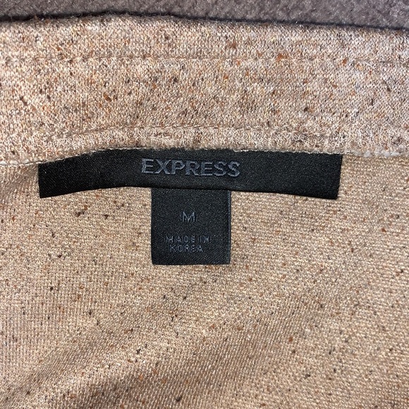 Express Skirt Ruffle/Layered Hem, Taupe Beige - Picture 6 of 8